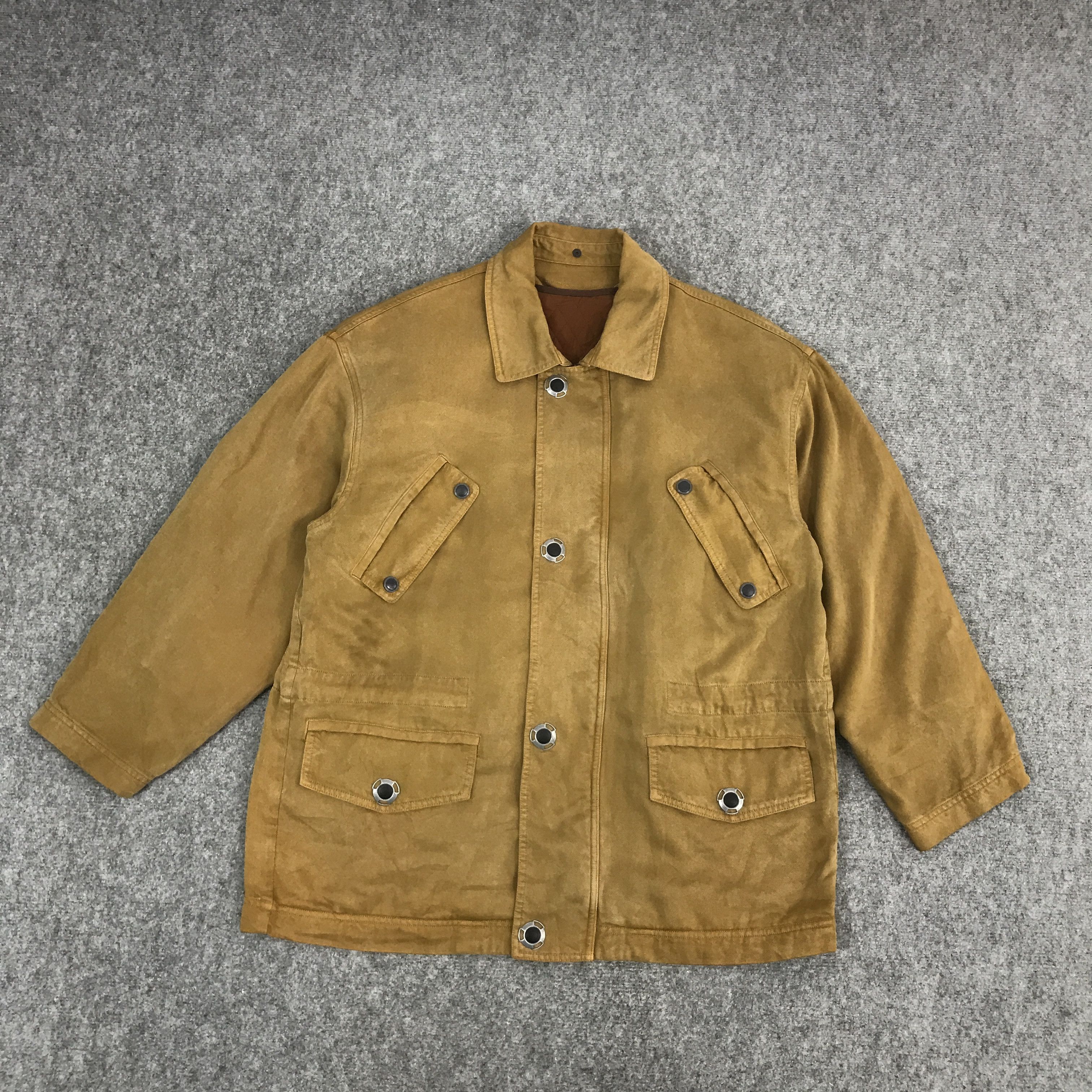 Charles Jourdan × Vintage VINATHE CHARLES JOURDAN CHORE JACKET Size US M / EU 48-50 / 2 - 1 Thumbnail
