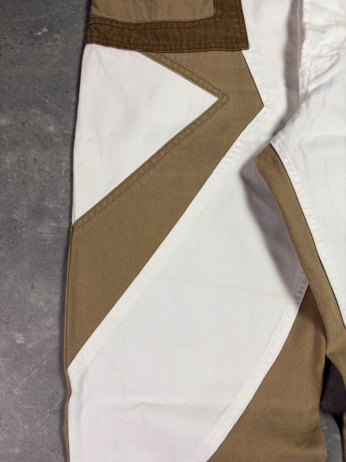 Just Cavalli 00s Just Cavalli Geometry Panels Straight Denim Jeans 38 Size US 38 / EU 54 - 4 Thumbnail