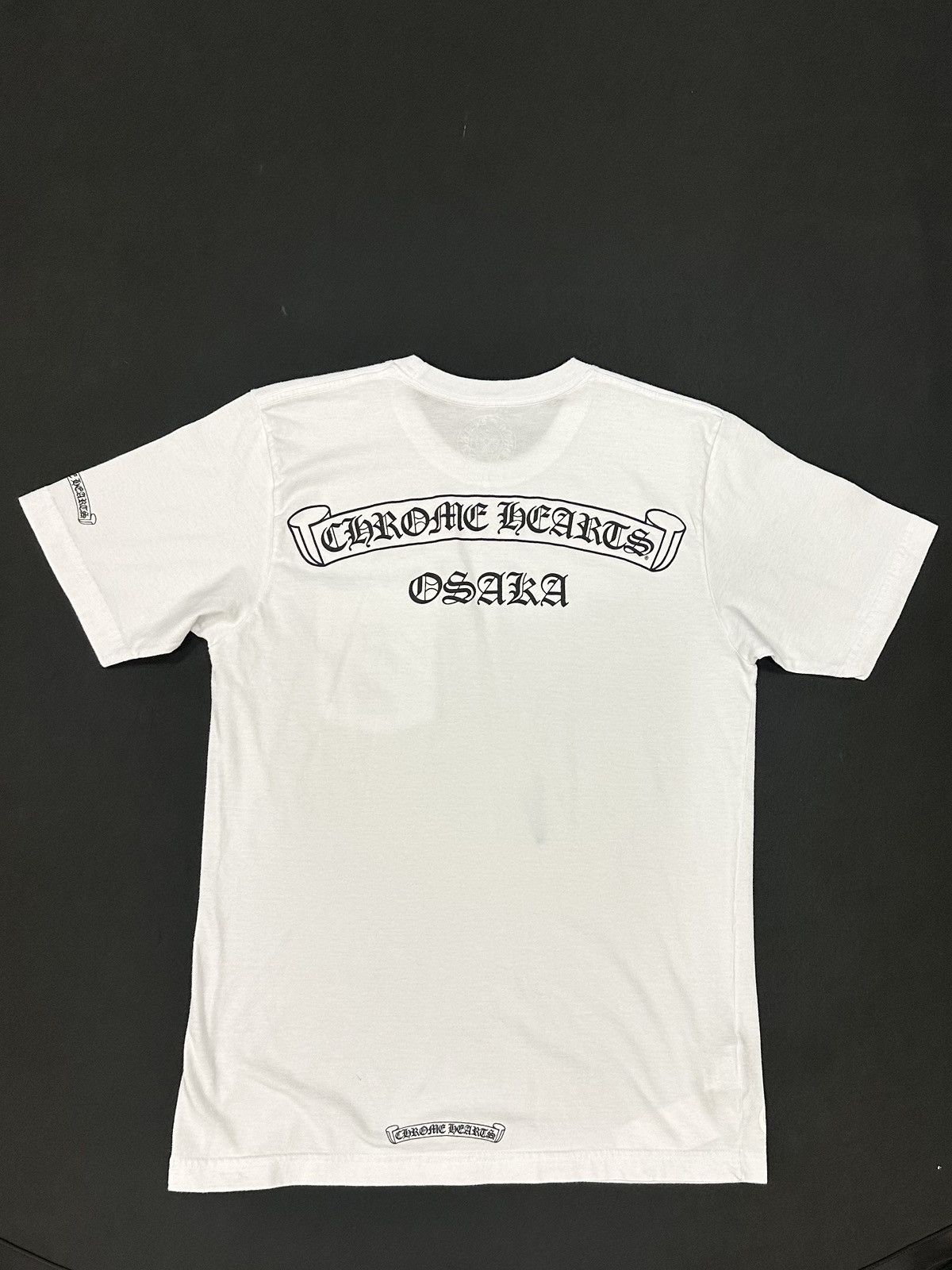 Chrome Hearts Chrome Hearts Osaka Scroll White T-Shirt (Flawed