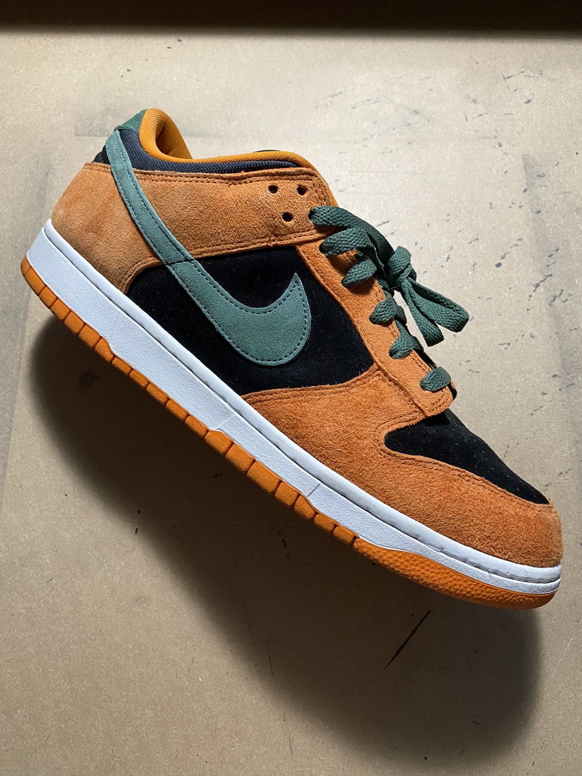 image of Ceramic Nike Dunk Low (2020) Shoes in Orange, Men's (Size 11)