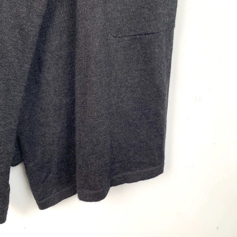 Chanel ChanelDark gray hooded medium and long cashmere cardigan ja Size 4XL / US 24-26 - 5 Thumbnail