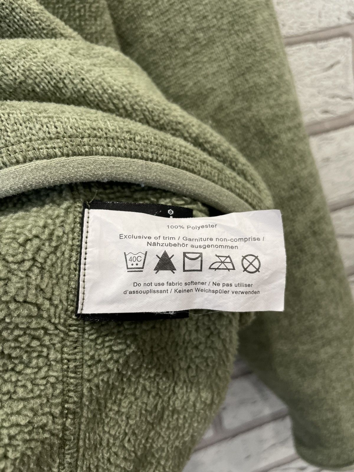 Arc'teryx × Vintage Arc'teryx Fleece Jacket 1/4 Zip Sherpa Long Sleeve Green Size M / US 6-8 / IT 42-44 - 9 Thumbnail