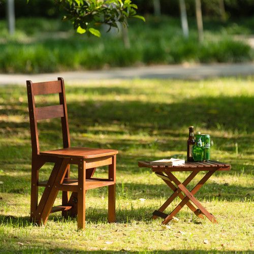 Designer × Homemade WOOD FOLDING TABLE Size US L / EU 52-54 / 3 - 7 Thumbnail