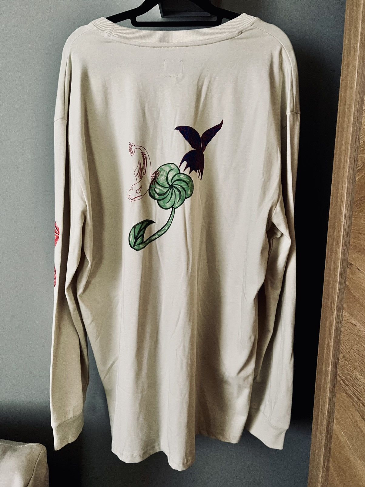 Lee Weekday Lee Long Sleeve Eyeball t-shirt Size XXL / US 16-18 / IT 52-54 - 4 Thumbnail