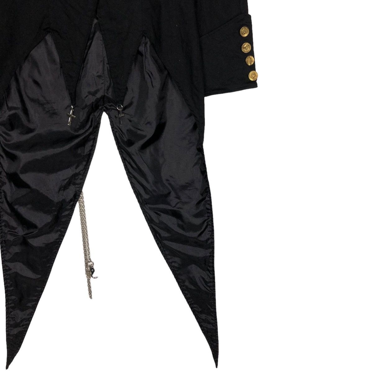 Japanese Brand 🔥VINTAGE RARE BIKER JACKET PUNK DESIGN BODY LINE JAPAN Size US S / EU 44-46 / 1 - 8 Thumbnail