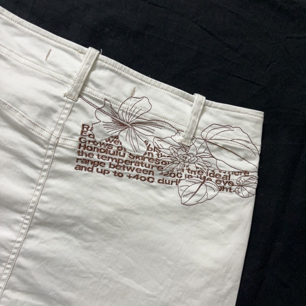 GSUS Sindustries × Vintage GSUS SINDUSTRIES Y2K MINI SKIRT 2000s Size 29" - 4 Thumbnail