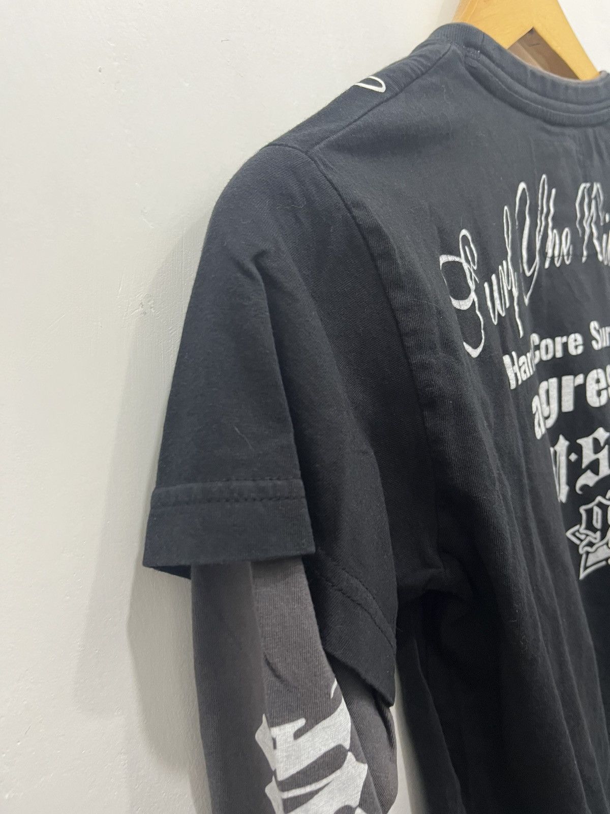 Japanese Brand Jeaning Wild Japanese Poem Gothic Punk LGB Style Tees Size US M / EU 48-50 / 2 - 9 Thumbnail