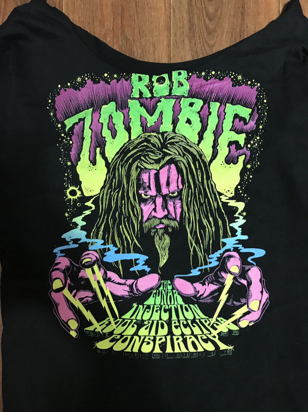 Band Tees × Vintage Rob Zombie streetwear band rock tee Size US L / EU 52-54 / 3 - 3 Thumbnail