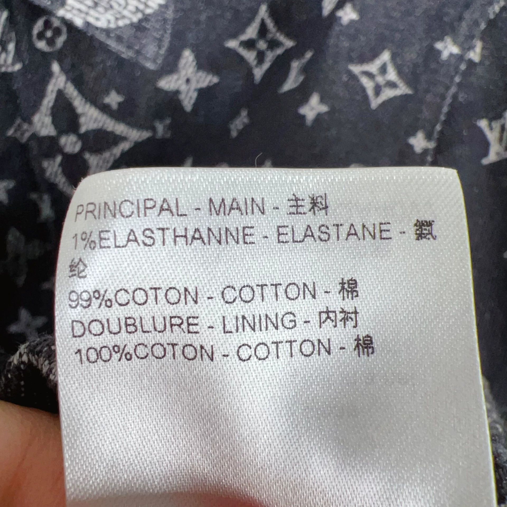 Louis Vuitton luxurious lv denim jacket with unique print Size US XXL / EU 58 / 5 - 4 Thumbnail