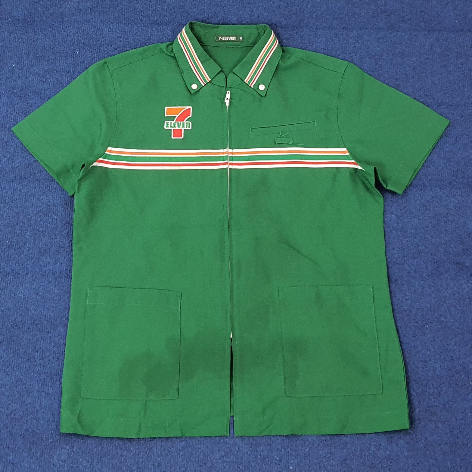 Japanese Brand Vintage 7 Eleven Japan Staff Uniform C223N16 Size S / US 4 / IT 40 - 1 Thumbnail
