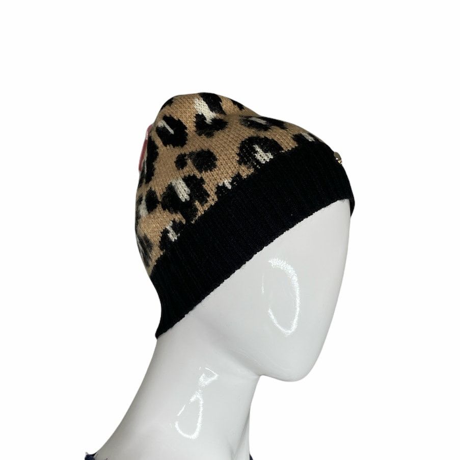 Kate Spade Kate Spade Leopard Print Beanie Winter Hat Size ONE SIZE - 4 Thumbnail