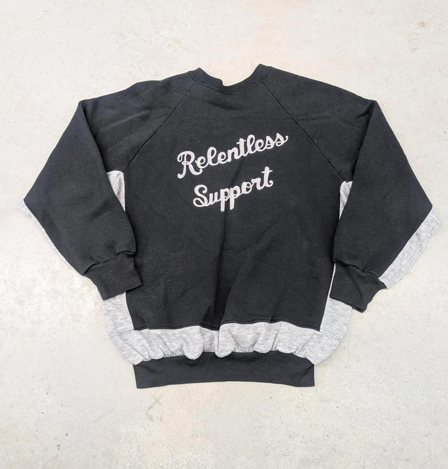 Fruit Of The Loom Vintage 80s Los Angeles Raider Custom Chain Stitch Sweater Size US M / EU 48-50 / 2 - 4 Thumbnail