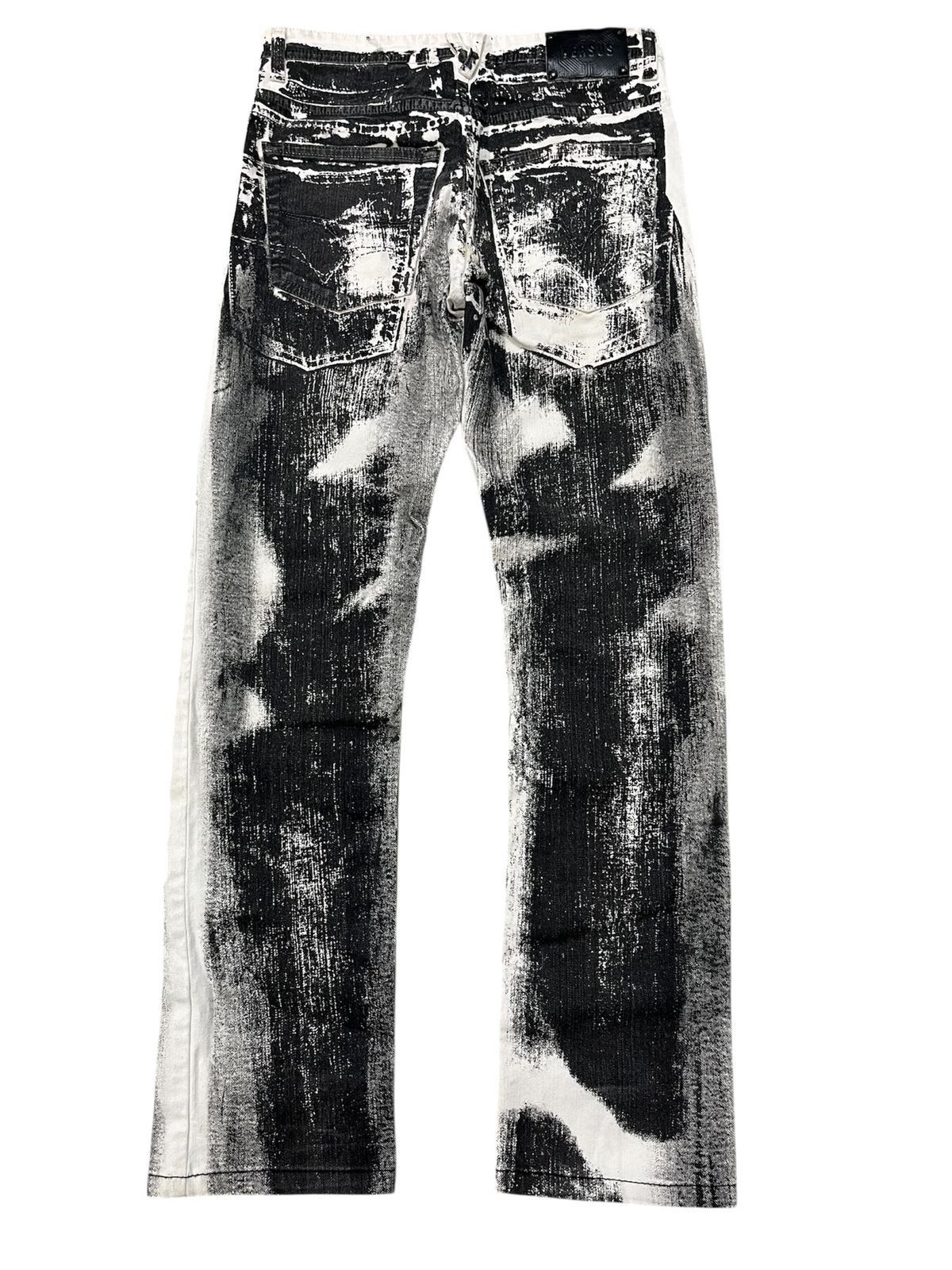 Versus Versace 2000's Versus Versace Printed Jeans Size US 28 / EU 44 - 2 Thumbnail