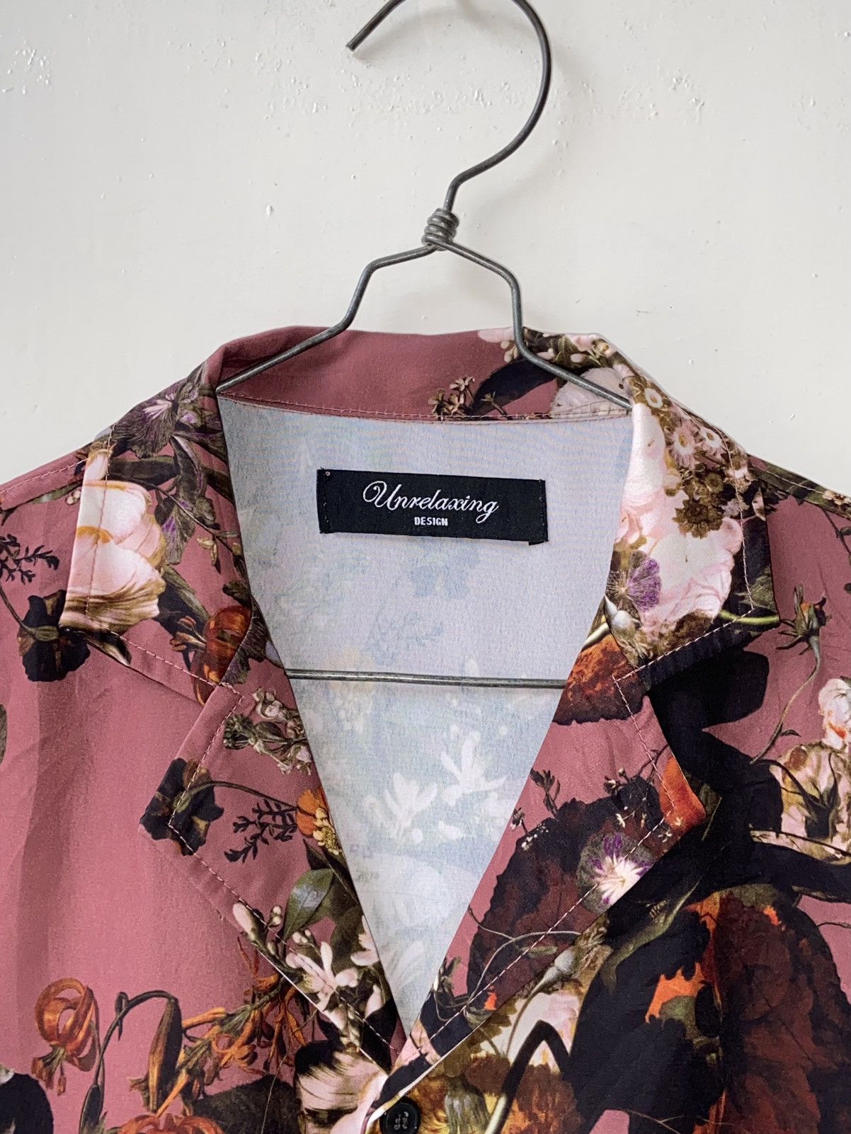 Designer × Japanese Brand UNRELAXING DESIGN Flowers Motive Shirt Size US XXL / EU 58 / 5 - 5 Thumbnail
