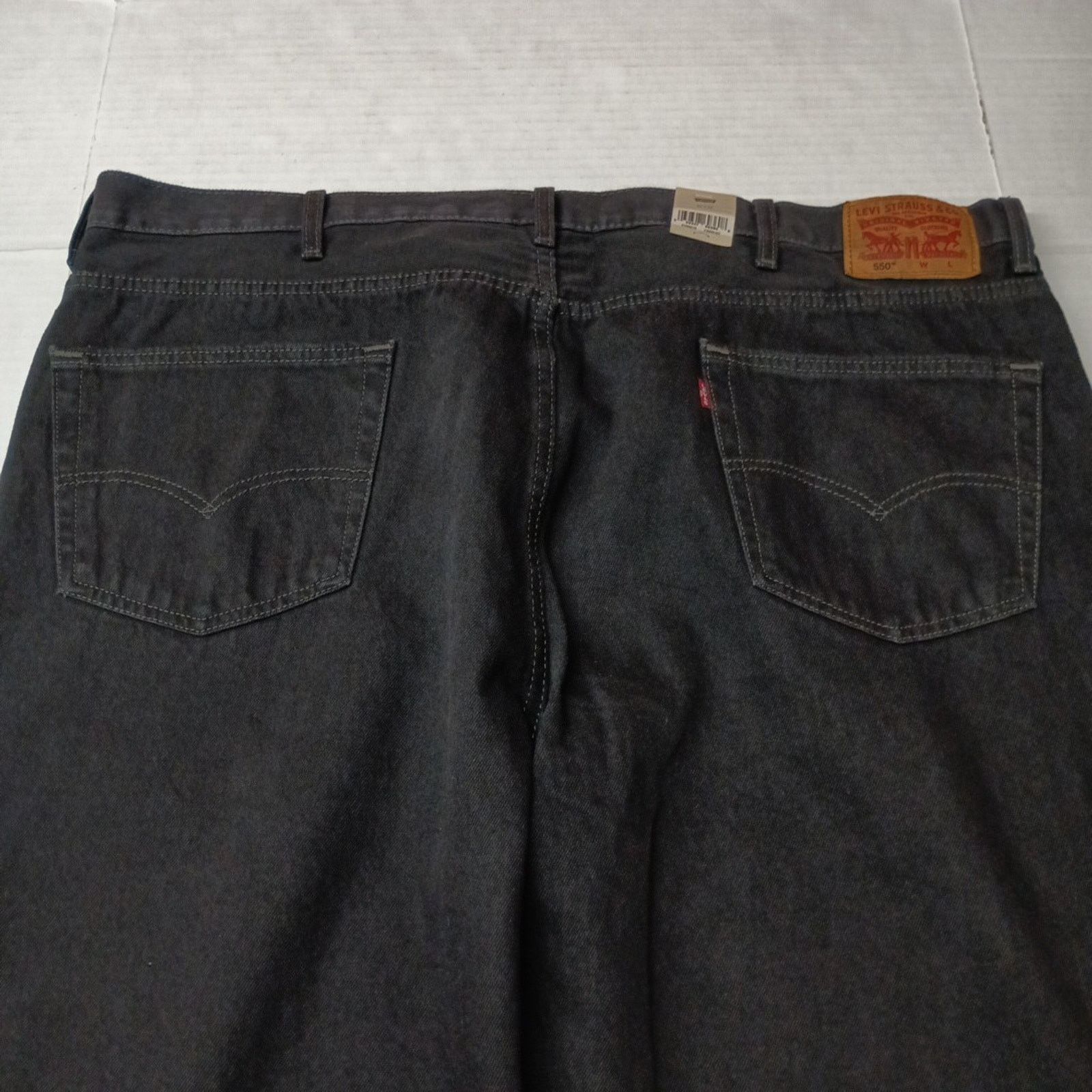 Levi's Levi's 550 Relaxed Jeans Men’s Size 50x30 Black Straight Leg Size US 44 / EU 60 - 8 Thumbnail