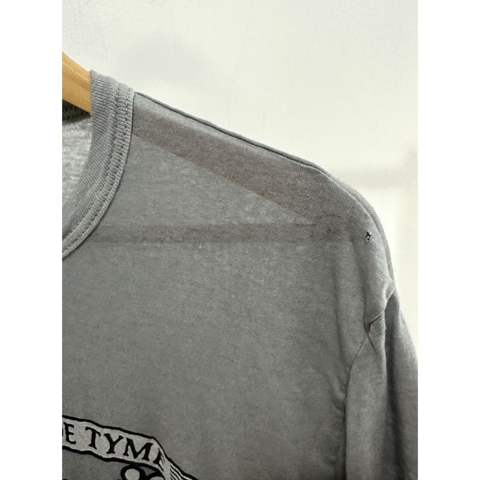 TEE JAYS VTG 80s Barq's Root Beer Super Paper Thin Burnout Worn WIP Gray T-Shirt L Mens Shirt Distressed Thrashed Size US L / EU 52-54 / 3 - 7 Thumbnail