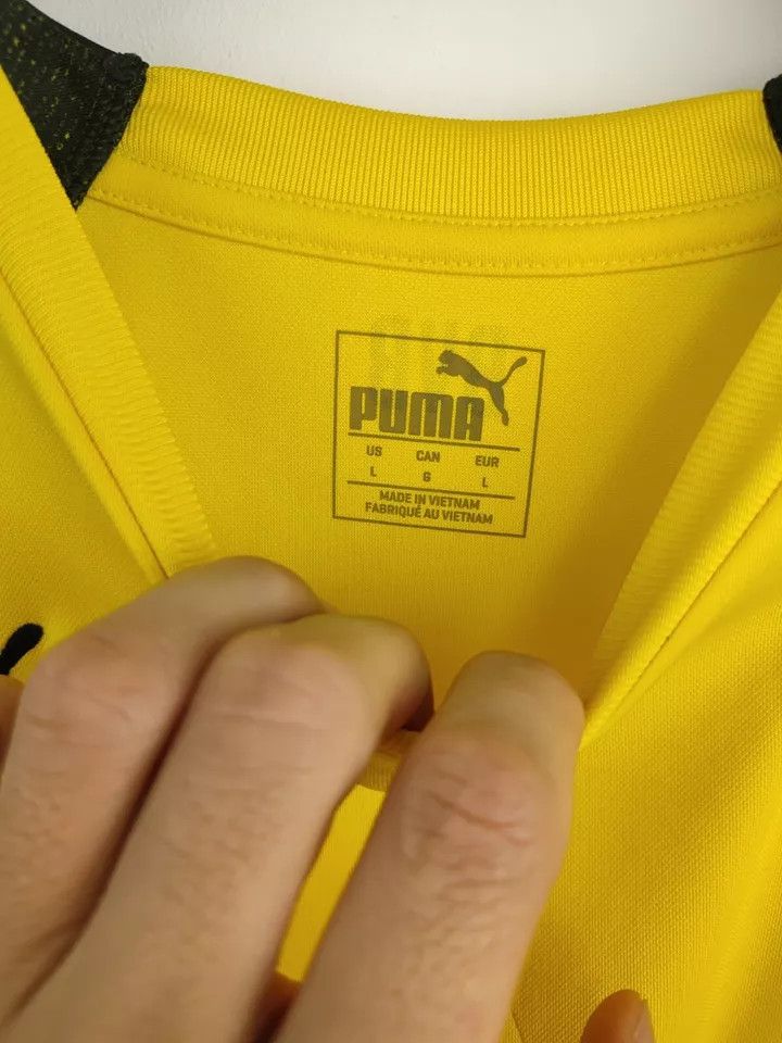 Puma Chris#33 Bundesliga 2018-19 Borussia Dortmund Kit Soccer Size US L / EU 52-54 / 3 - 12 Thumbnail