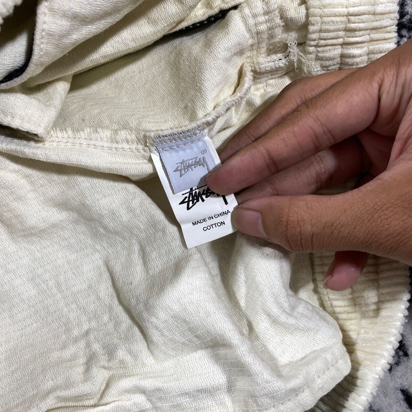 Stussy STUSSY AUSTRALIA CORDUROY SHORTS OFF WHITE - 36 Size 25" / US 0 / IT 36 - 5 Thumbnail