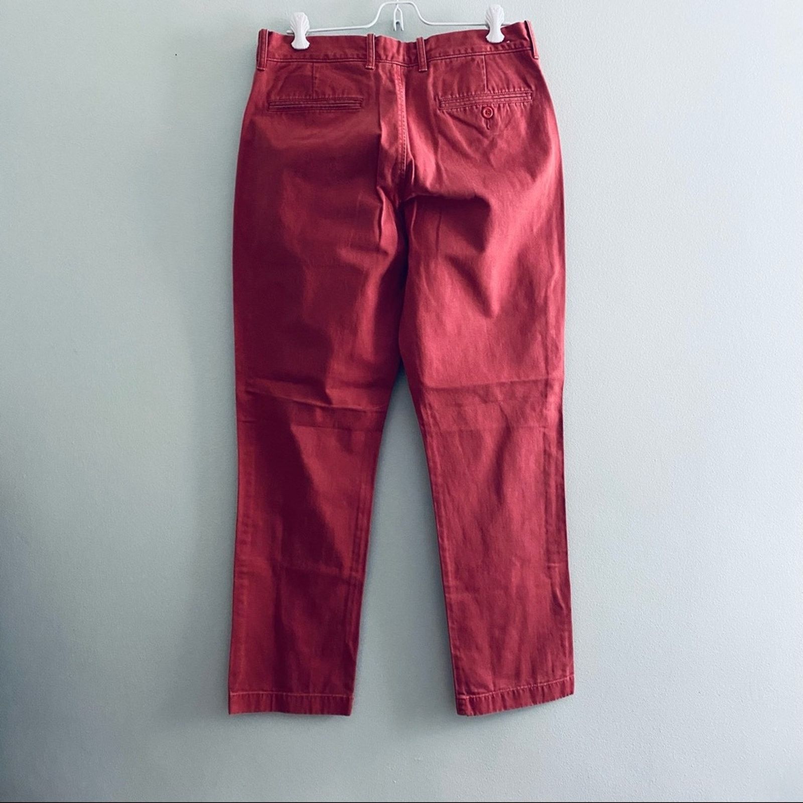 J.Crew J Crew muted red chino khaki pants Size US 31 - 3 Thumbnail