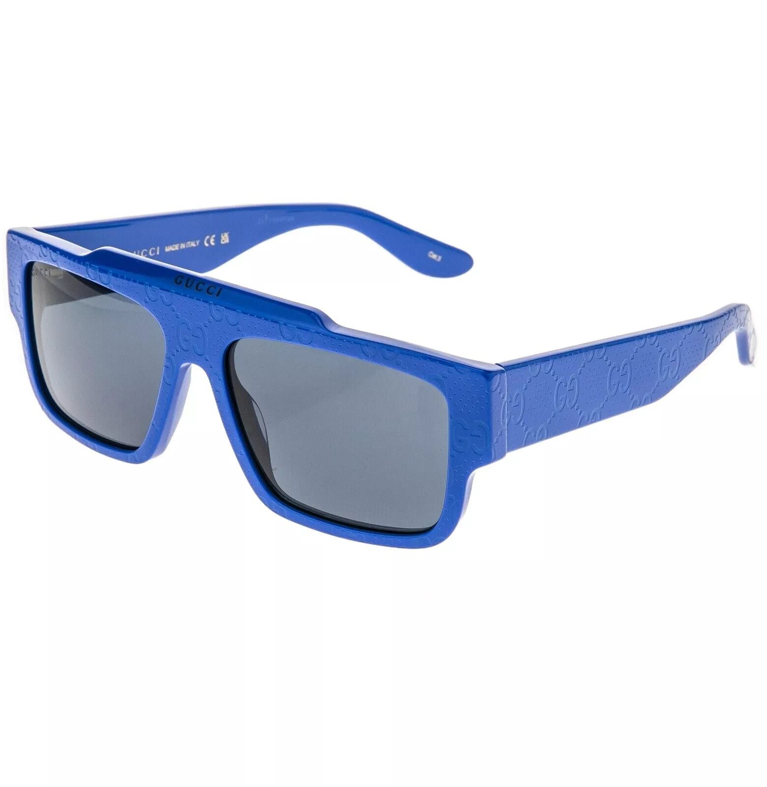 Gucci GUCCI 1460 GG Print Sport Aviator Gg1460S Sunglasses 008 Size ONE SIZE - 8 Thumbnail