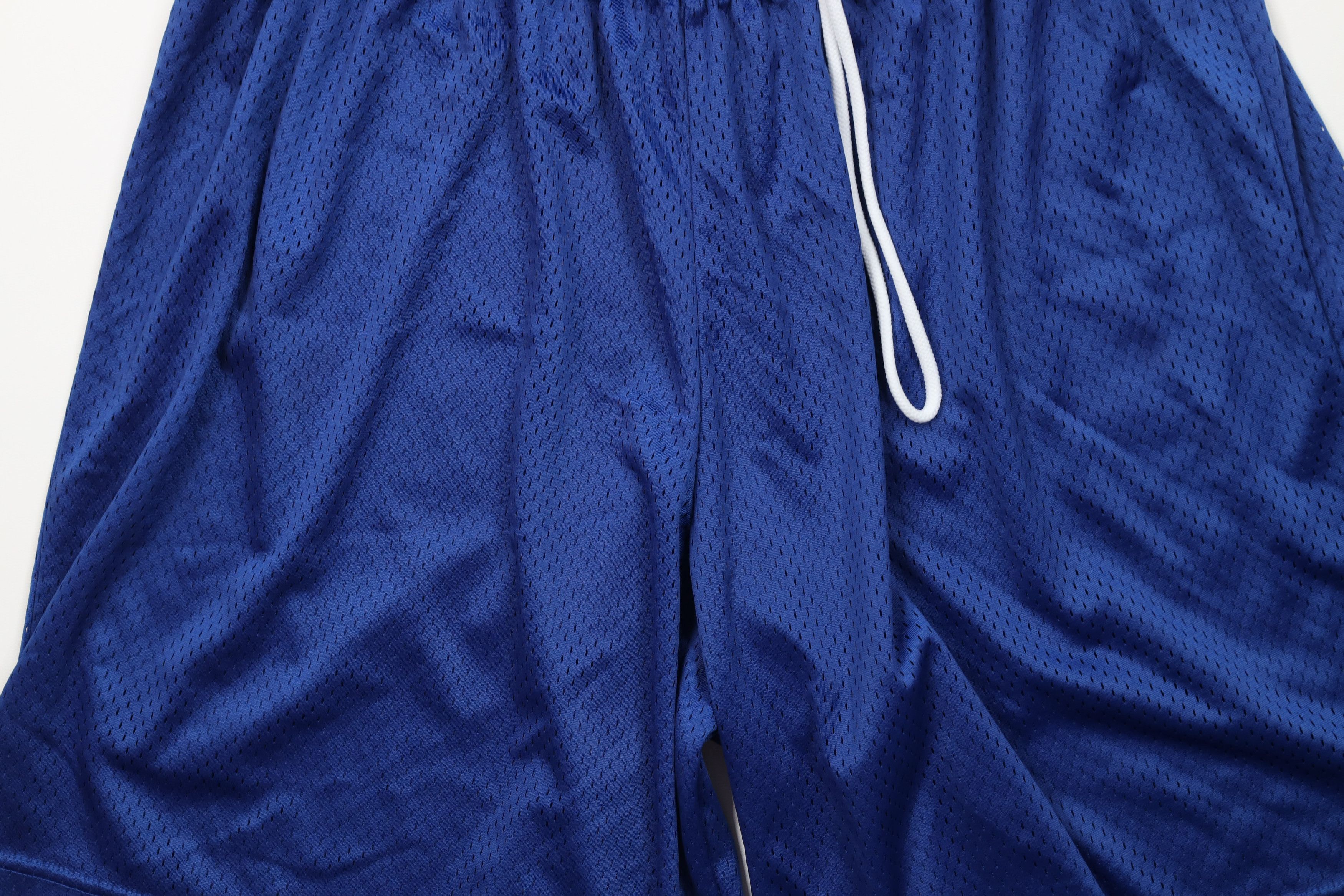 Champion Vintage Y2K Champion Logo Above Knee Mesh Shorts Royal Blue Size 38" / US 16 / IT 52 - 3 Thumbnail