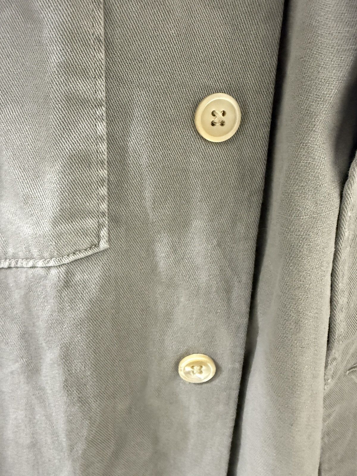 Allsaints All Saints Light Gray Shirt Size US XL / EU 56 / 4 - 3 Thumbnail