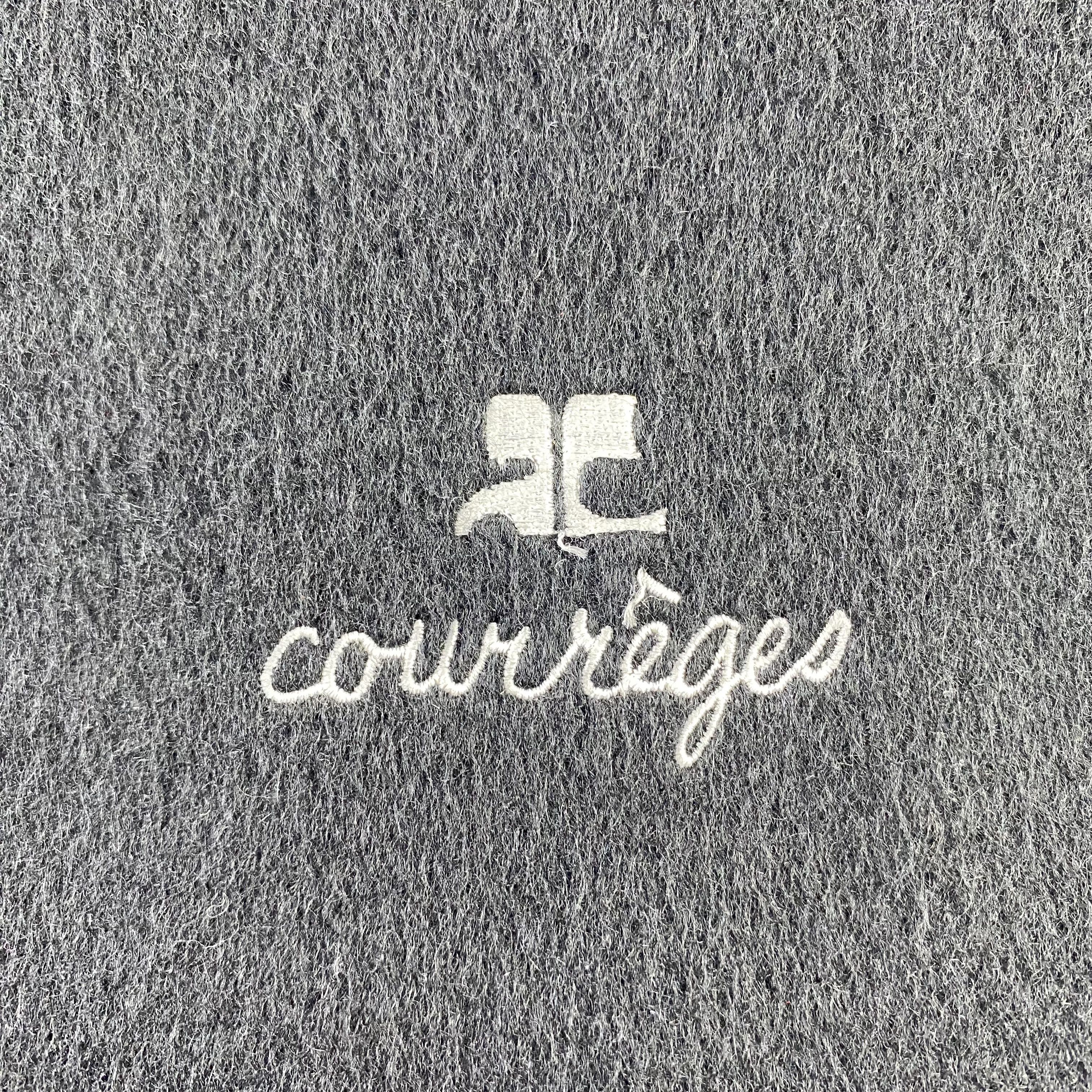 Courreges Courreges Scarf Neck Wrap Plain Muffler Size ONE SIZE - 4 Thumbnail
