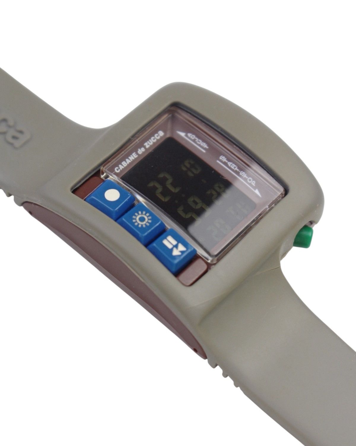 Issey Miyake × Seiko 1997 CABANE DE ZUCCA SEIKO LE CHOCOLAT DIGITAL WATCH Size ONE SIZE - 4 Thumbnail