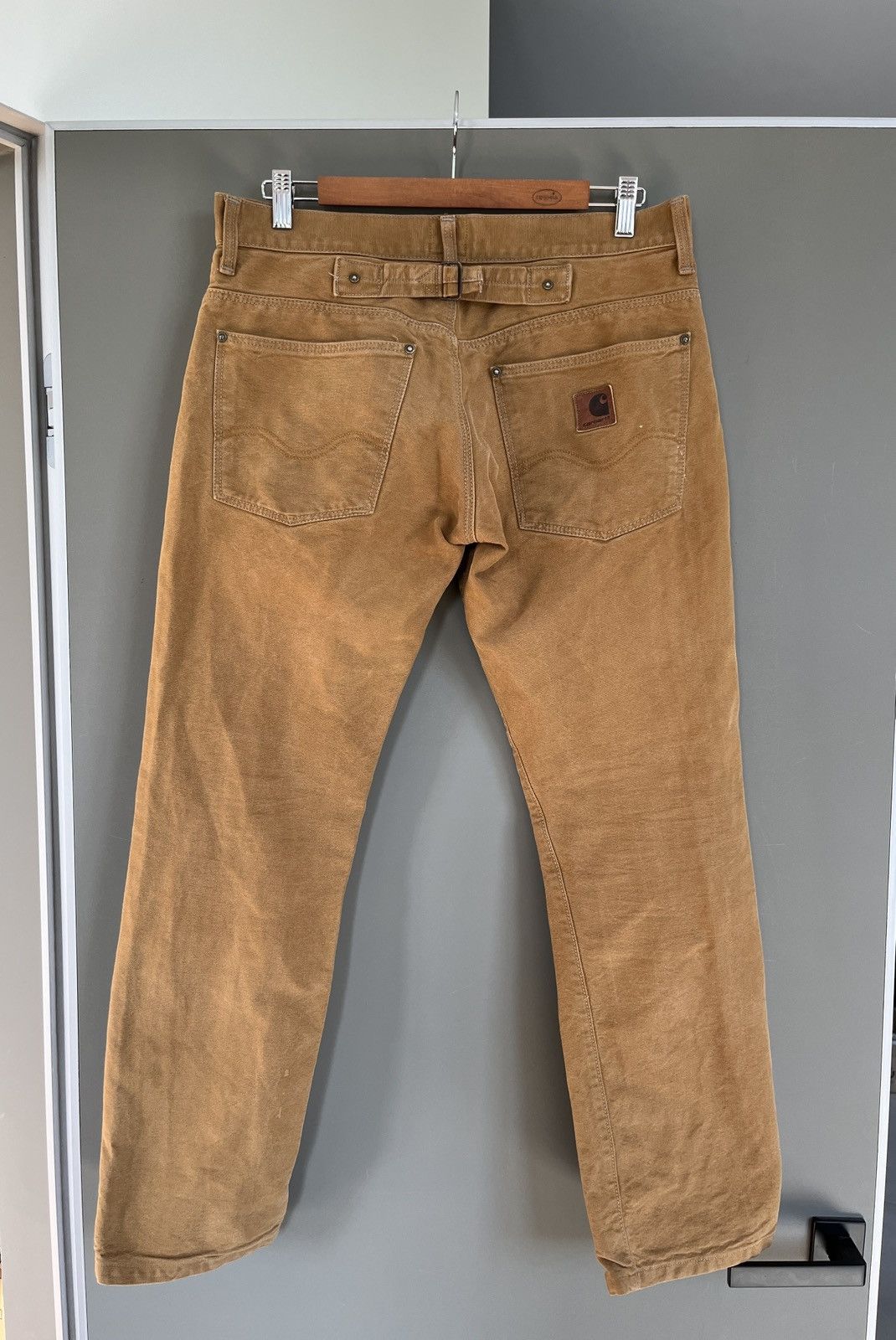 Carhartt Carhartt Roper Heavy Duck Canvas Back Cinch Pants Size US 31 - 2 Thumbnail
