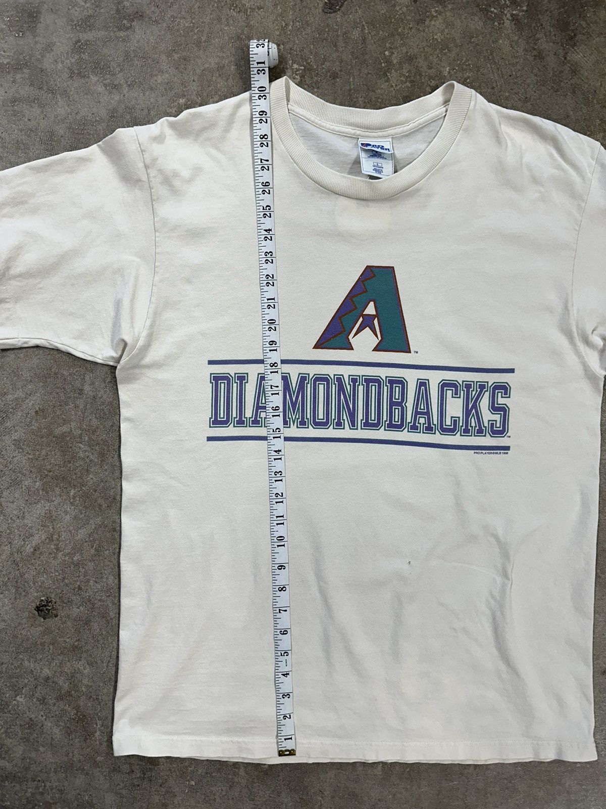 Pro Player Vintage 90s Pro Player Arizona Diamondbacks MLB T-Shirt Size US L / EU 52-54 / 3 - 11 Thumbnail