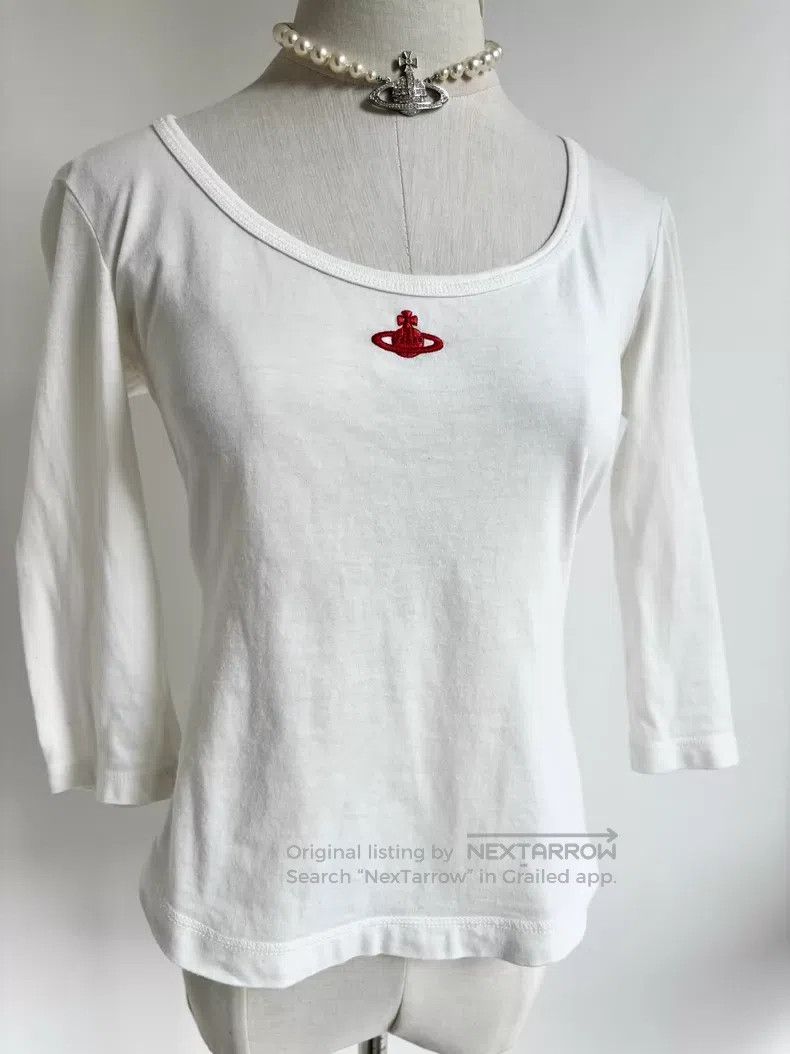 Other Vivienne Westwood White Saturn seven-eighth sleeve base la Size M / US 6-8 / IT 42-44 - 3 Thumbnail