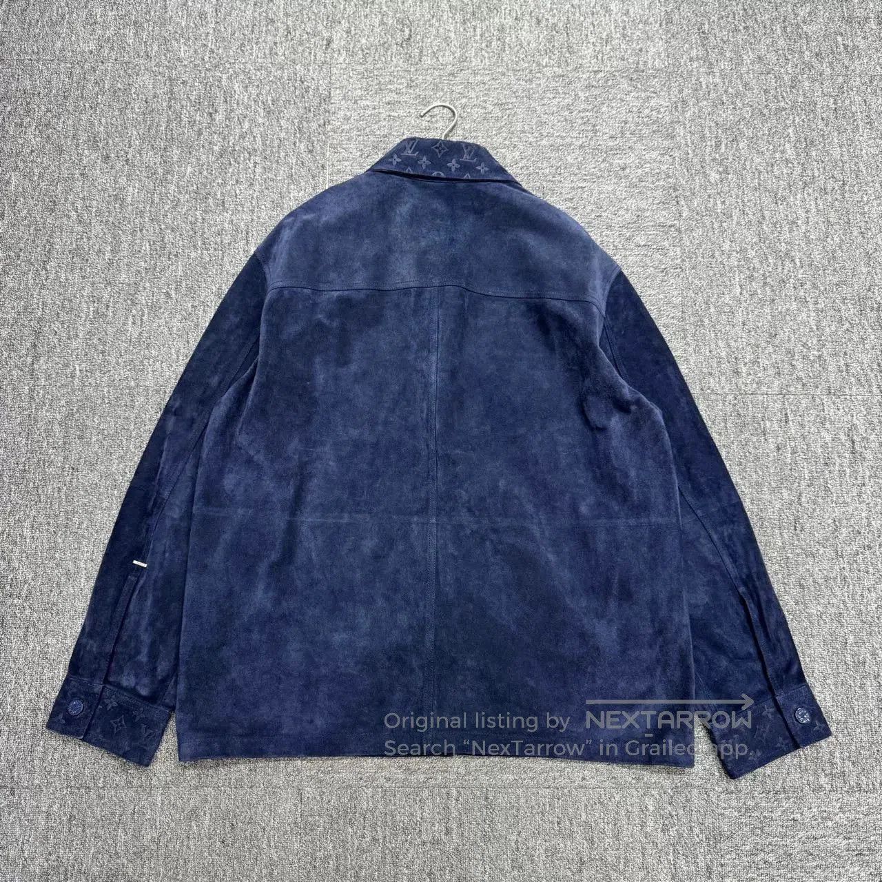 Louis Vuitton louis vuitton suede jacket with monogram design. Size US L / EU 52-54 / 3 - 2 Thumbnail