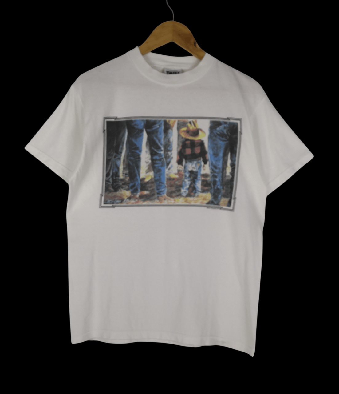 Vintage Vintage 90s Snow Business 97 T-Shirt Art Tee Size US M / EU 48-50 / 2 - 2 Thumbnail
