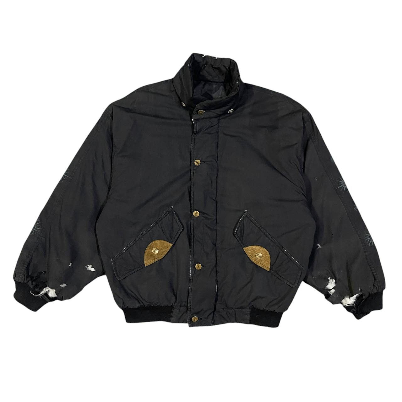 Used Future Vintage Used Hardware Bomber Jacket Thrashed Size US M / EU 48-50 / 2 - 3 Thumbnail