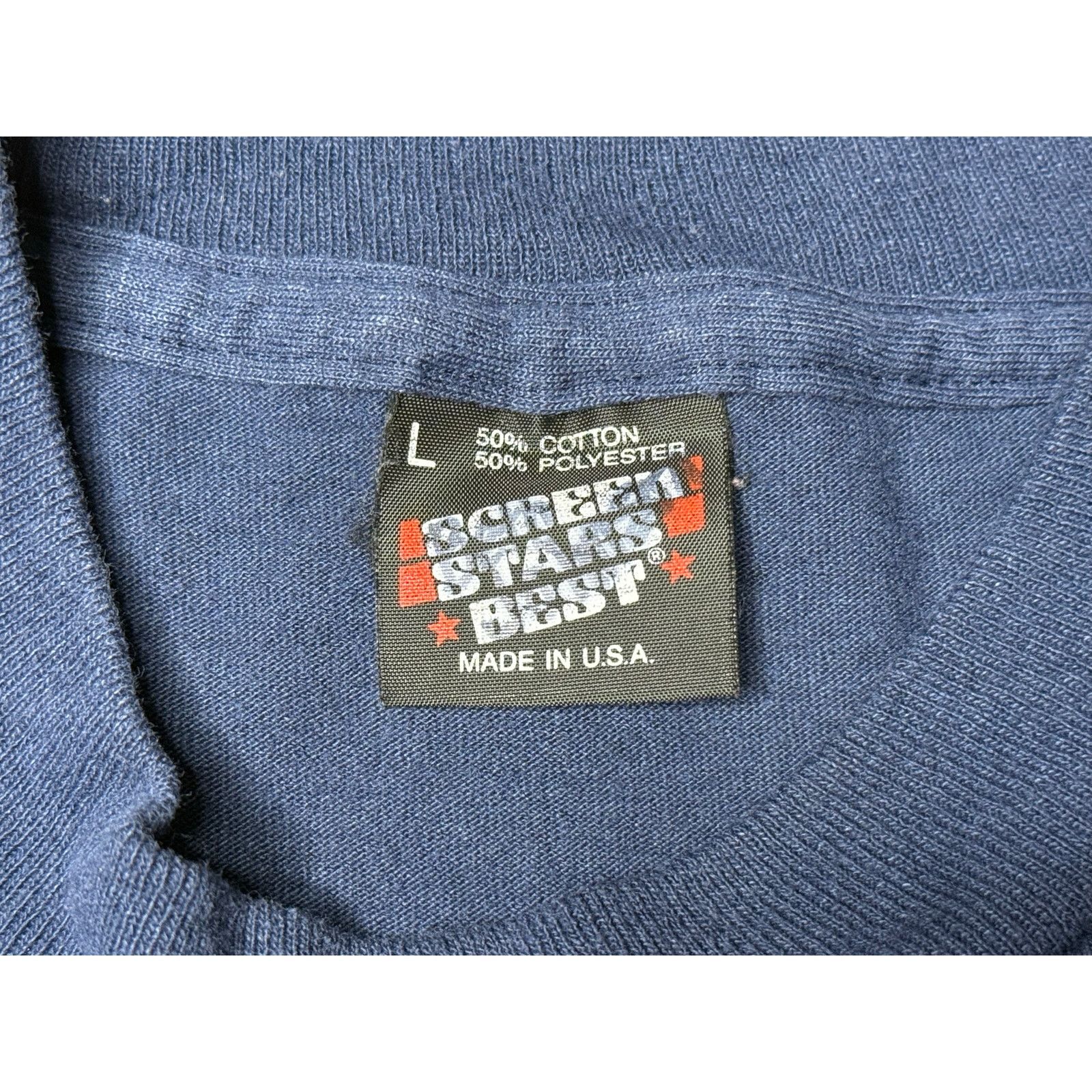 Vintage Vintage 90s Full Speed Ahead Single Stitch T-shirt Large Size US L / EU 52-54 / 3 - 3 Thumbnail