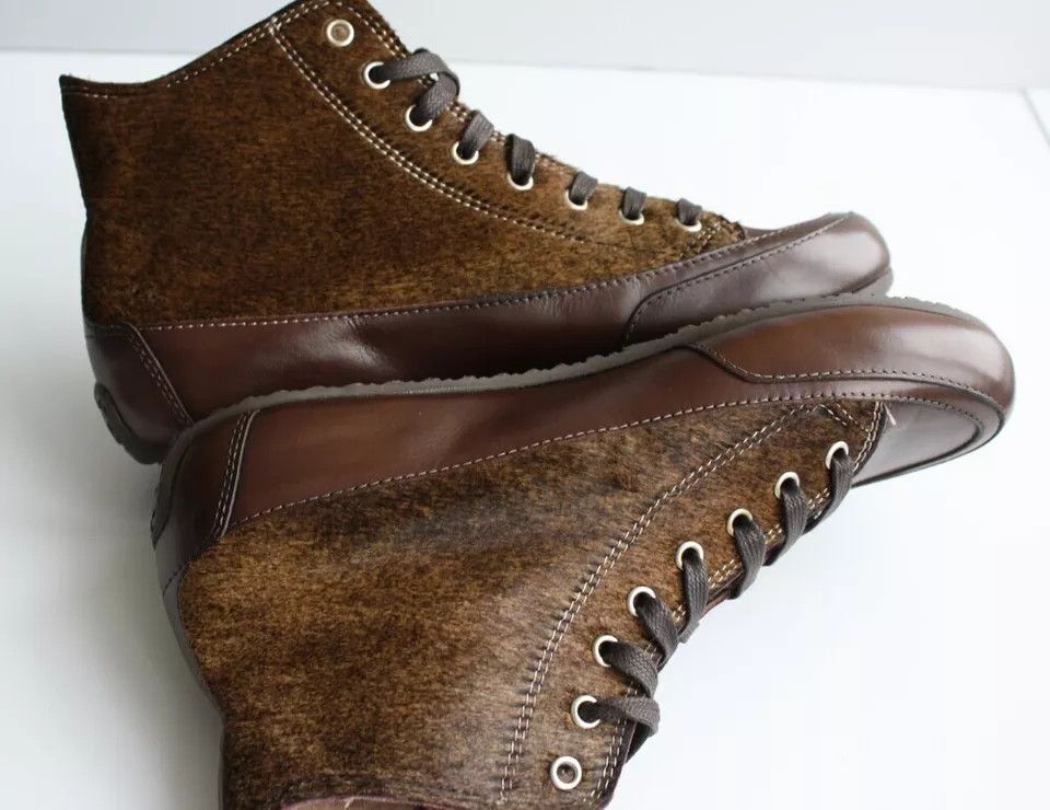 Cooper CANDICE COOPER women's leather sneakers boots Size US 9 / IT 39 - 5 Thumbnail