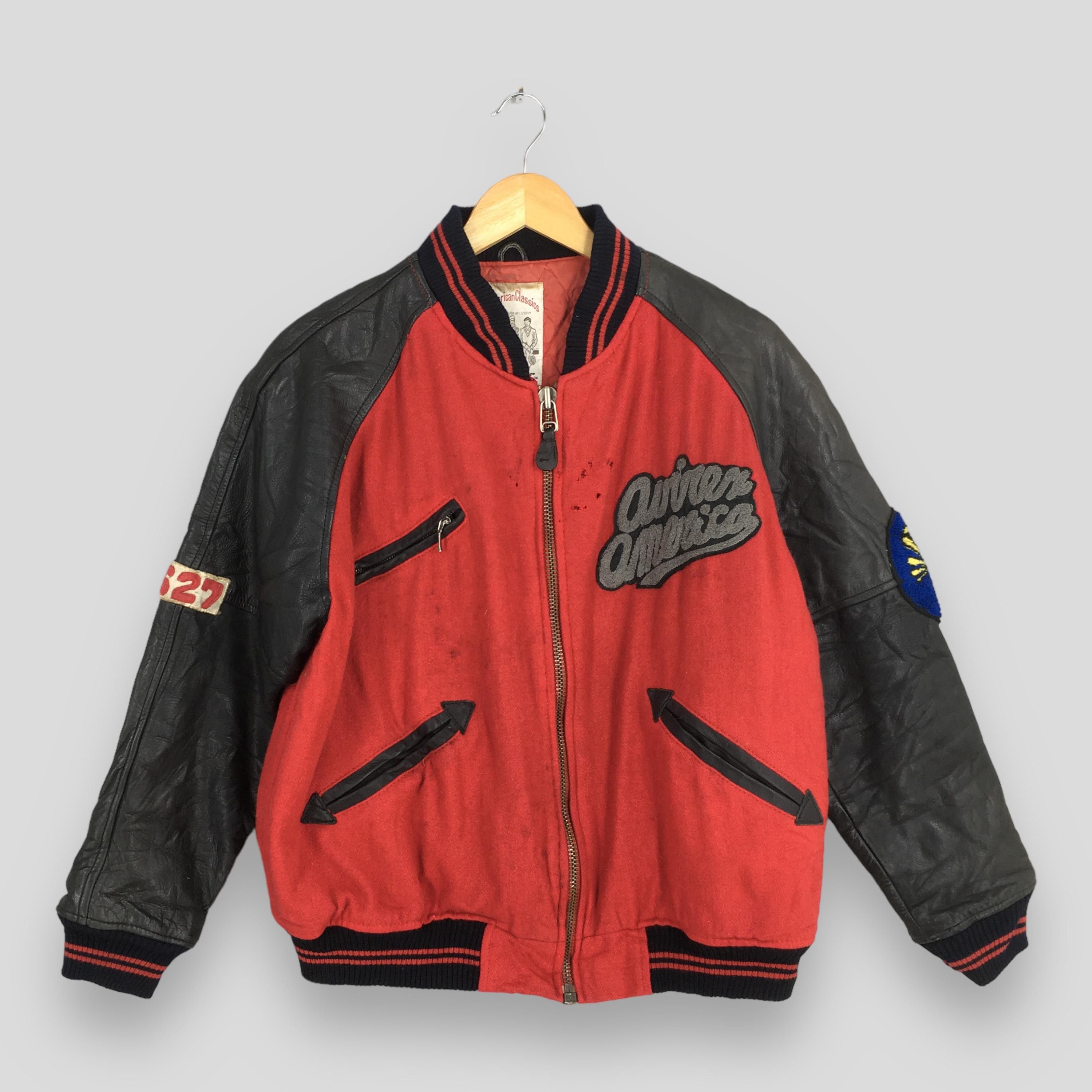 Avirex Vintage Avirex Usa Army Air Force Wool Bomber Jacket Medium Size US M / EU 48-50 / 2 - 1 Thumbnail