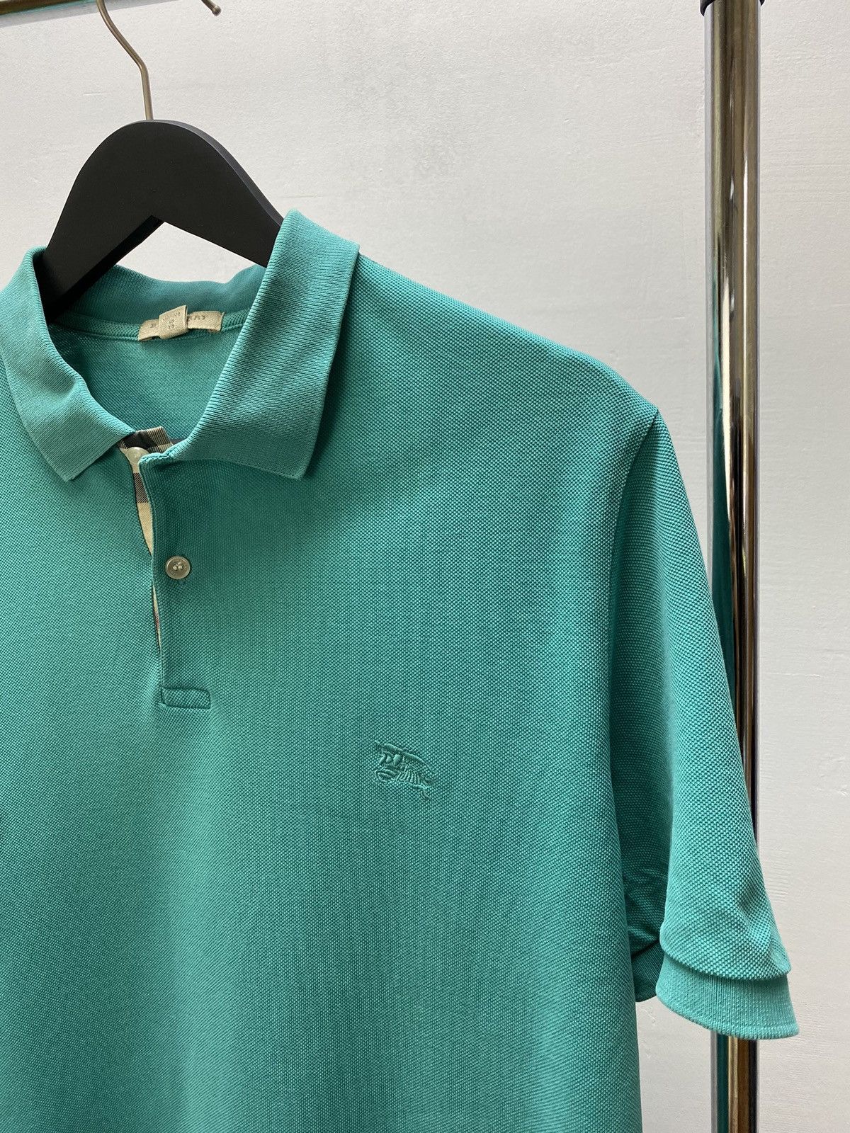 Other Burberry Brit Polo Shirt Nova Check Details Size US XL / EU 56 / 4 - 6 Thumbnail