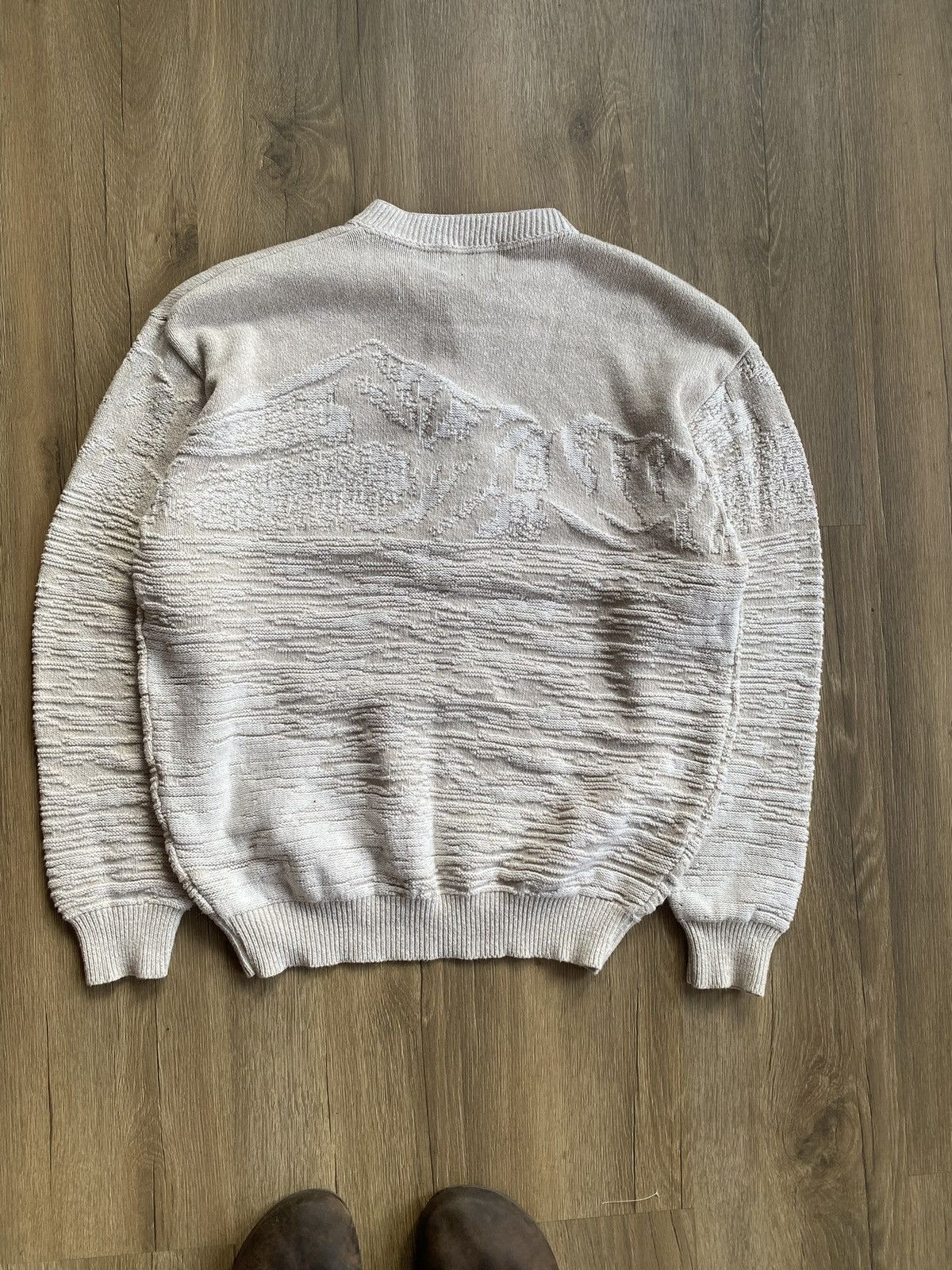 Vintage Vintage 3D Eagle Nature Knit sweater Size US L / EU 52-54 / 3 - 4 Thumbnail