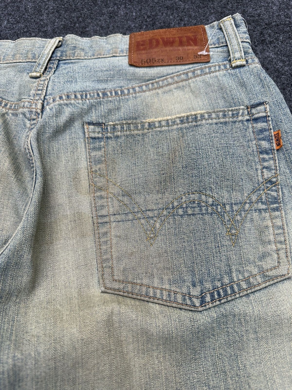 Edwin Vtg Edwin 505zx Selvedge Mudwash Denim 30x31 D8 Size US 30 / EU 46 - 12 Thumbnail