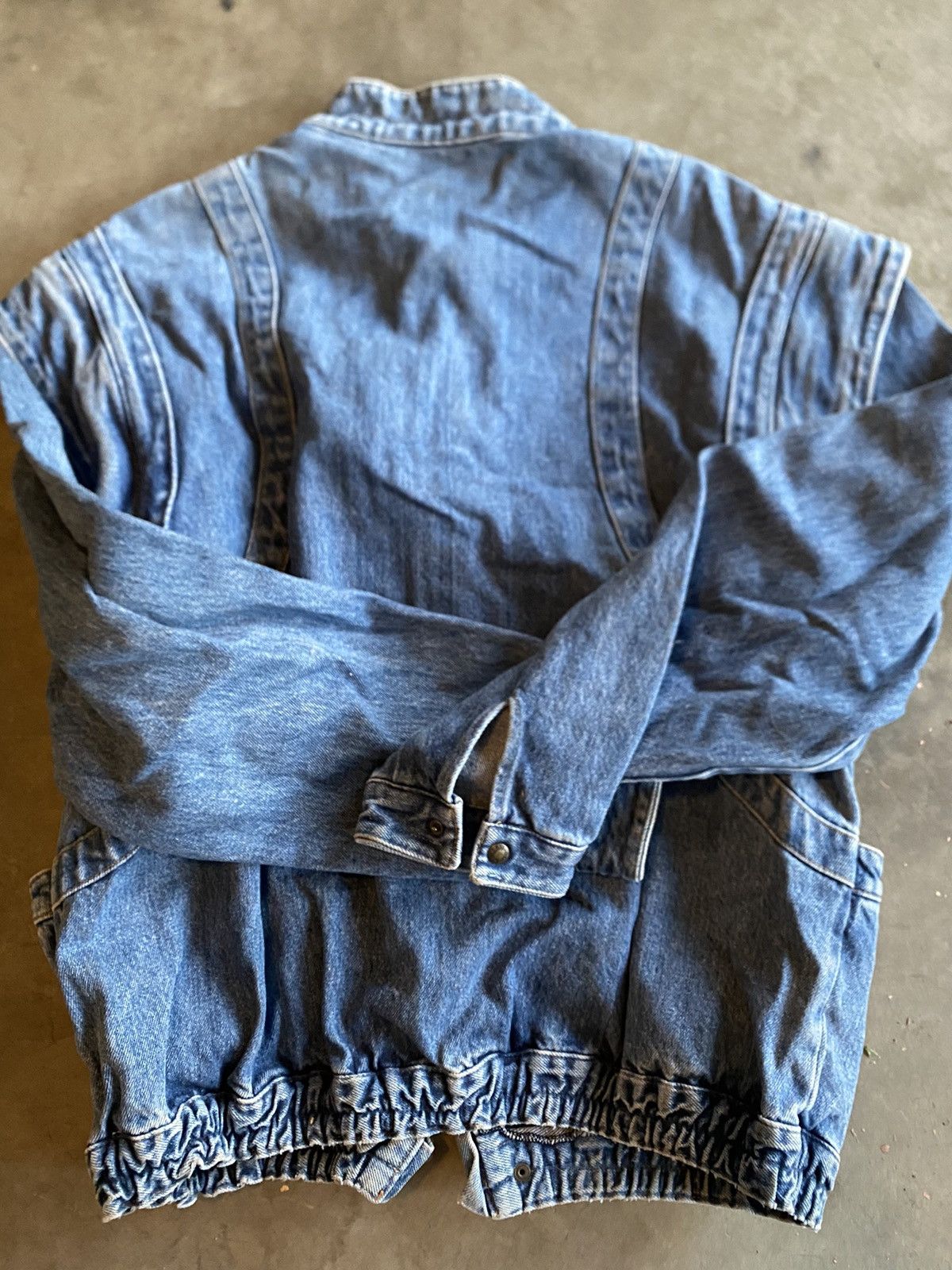 Vintage Vintage Denim Jacket (Detachable Sleeves) Size US L / EU 52-54 / 3 - 4 Thumbnail