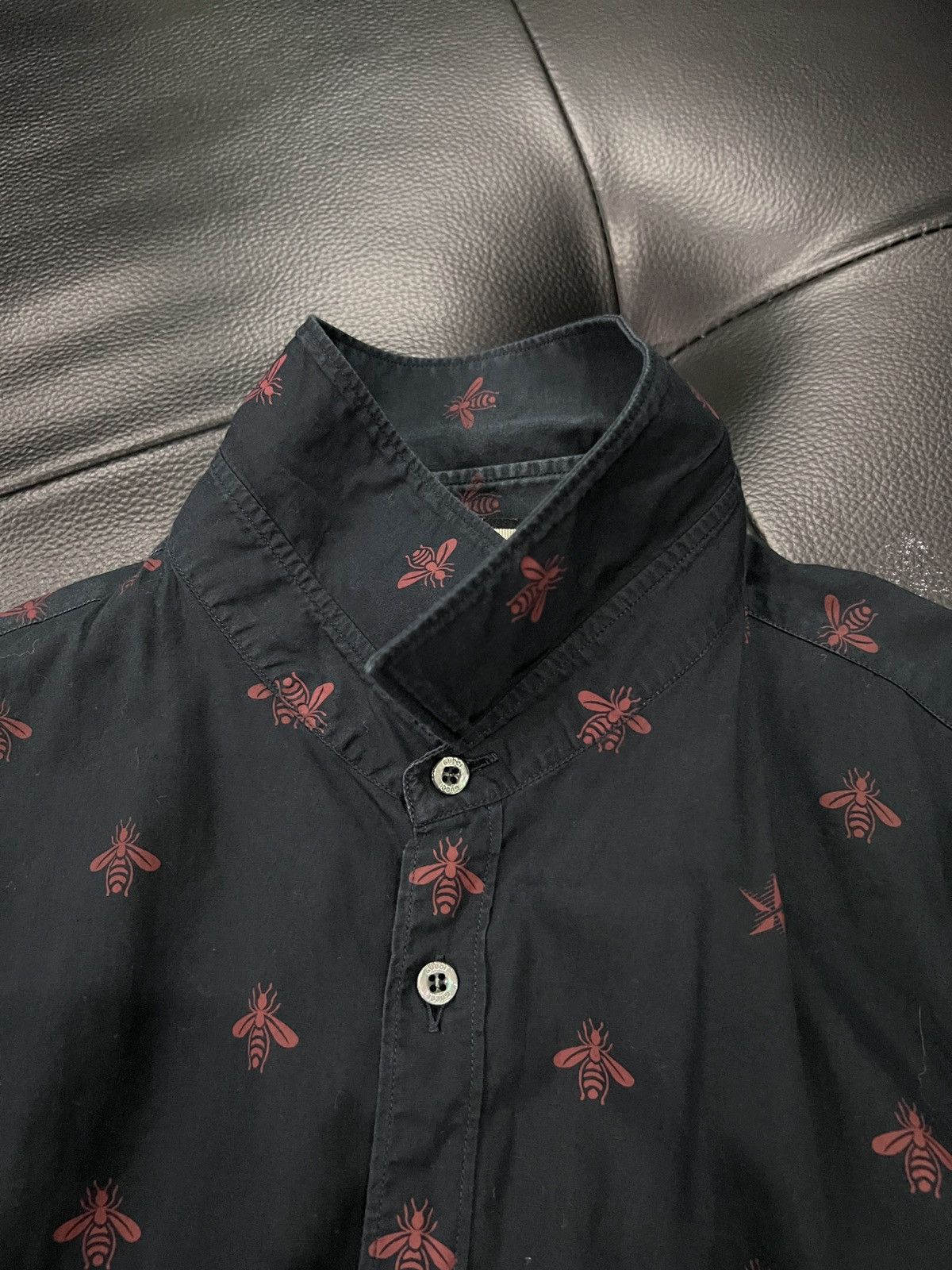 Gucci Gucci Bee Graphic Print Shirt Size US XS / EU 42 / 0 - 12 Thumbnail