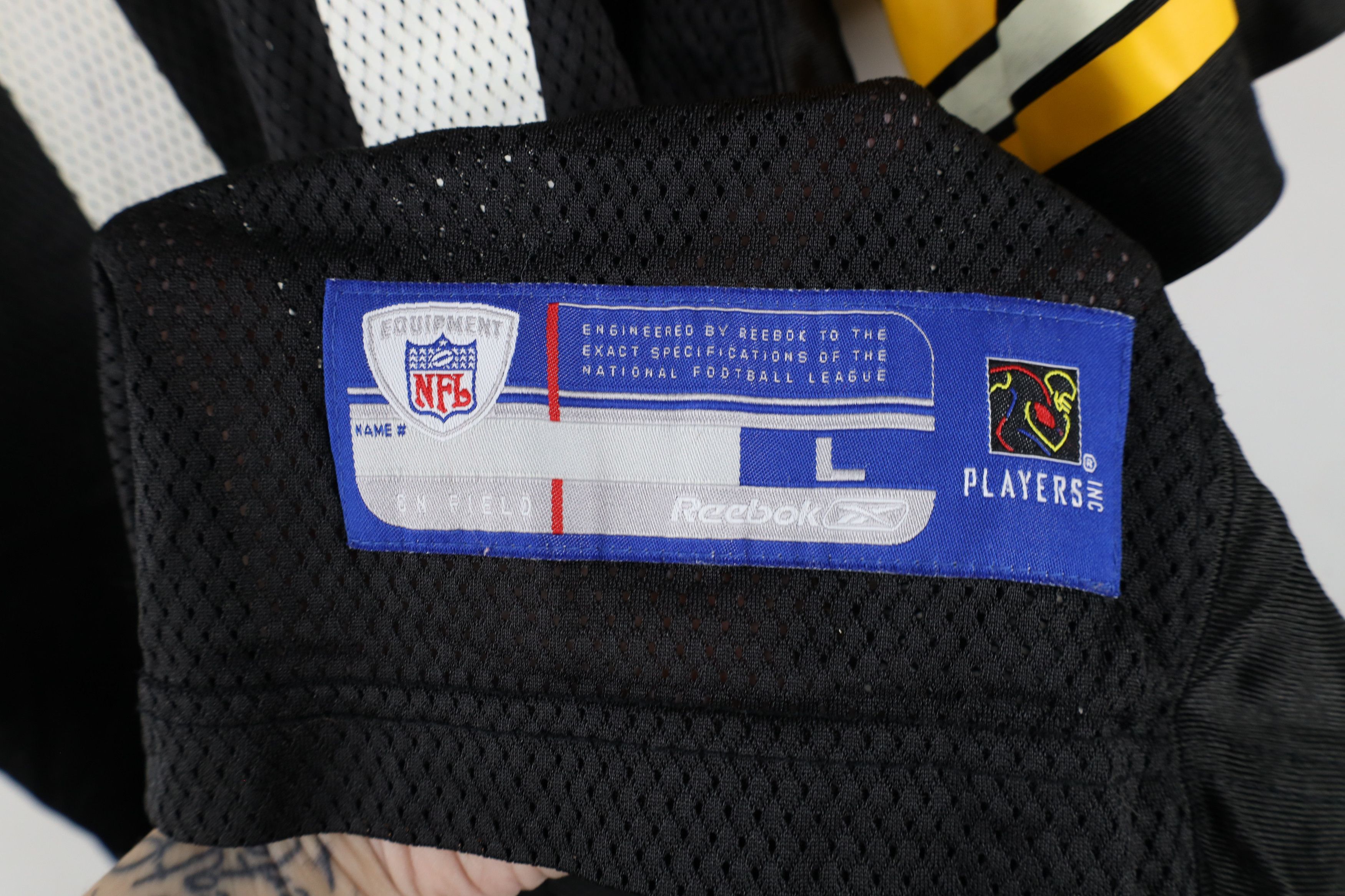Reebok × Vintage Vintage Reebok Holmes Pittsburgh Steelers Football Jersey Size US L / EU 52-54 / 3 - 7 Thumbnail