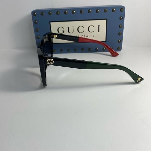 Gucci GUCCI GG0163S 003 Cateye Sunglass Size ONE SIZE - 4 Thumbnail