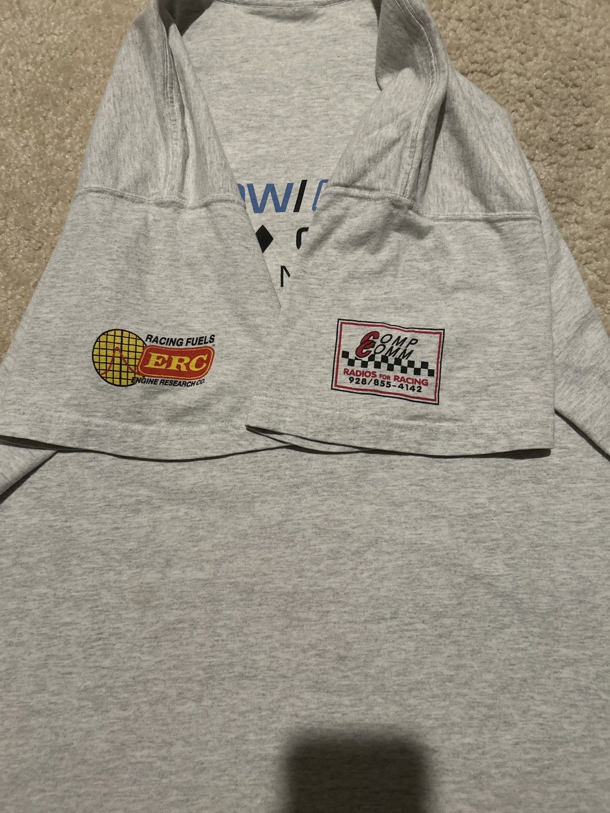 Fruit Of The Loom × Vintage Vintage Salt Flats Racing Tee Size US XL / EU 56 / 4 - 3 Thumbnail