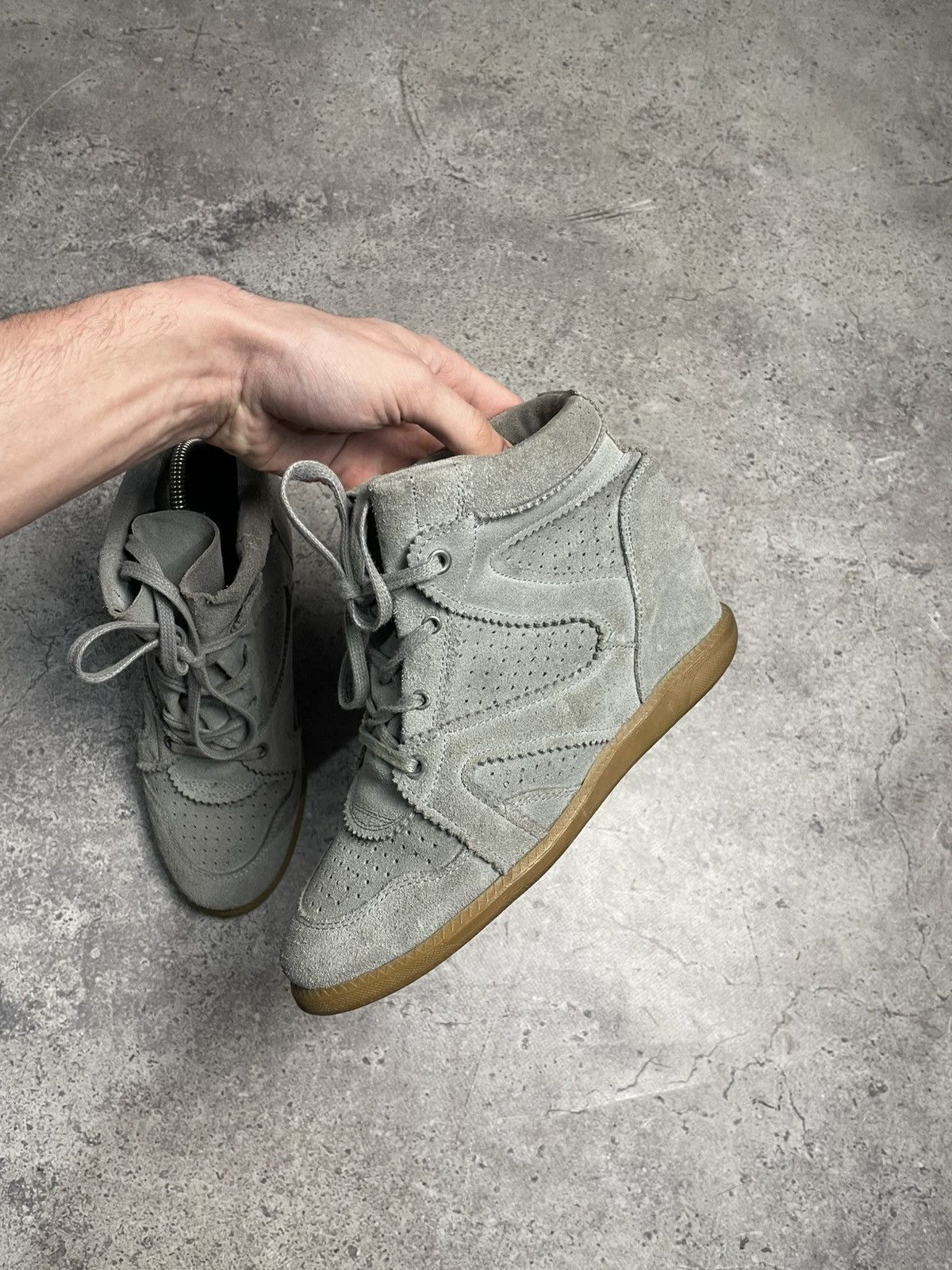 Vintage Y2K Isabel Marant Style Sneakers Opium Avant-Garde Size US 11 / IT 41 - 5 Thumbnail