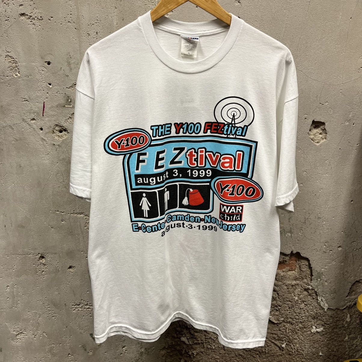 Other Vintage 1999 Y100 Feztival Festival Tee XL The Offspring 90s Size US XL / EU 56 / 4 - 1 Thumbnail