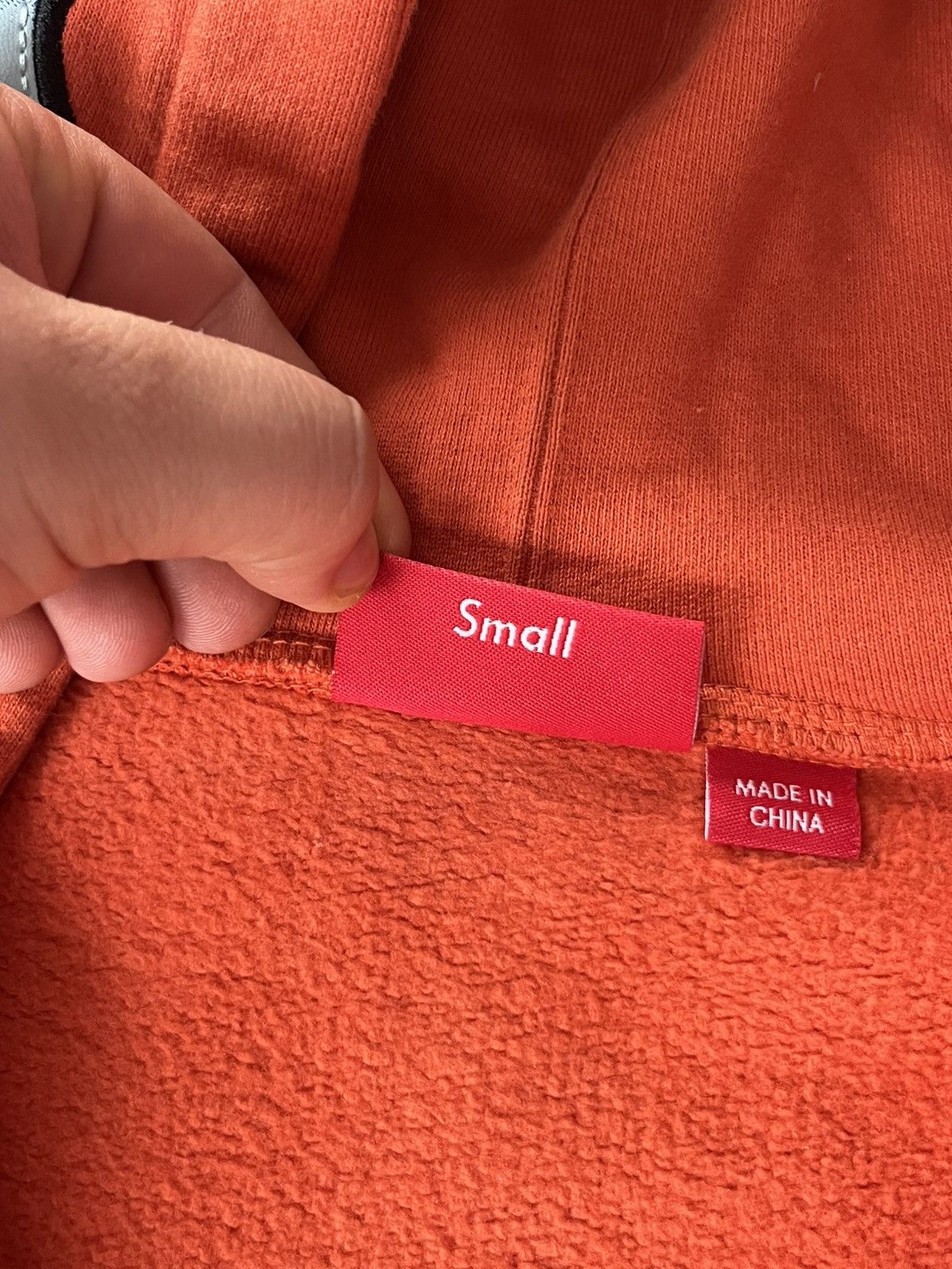 Supreme Supreme Demon Zip Up Hooded Sweatshirt Burnt Orange BIG LOGO Size US S / EU 44-46 / 1 - 15 Thumbnail