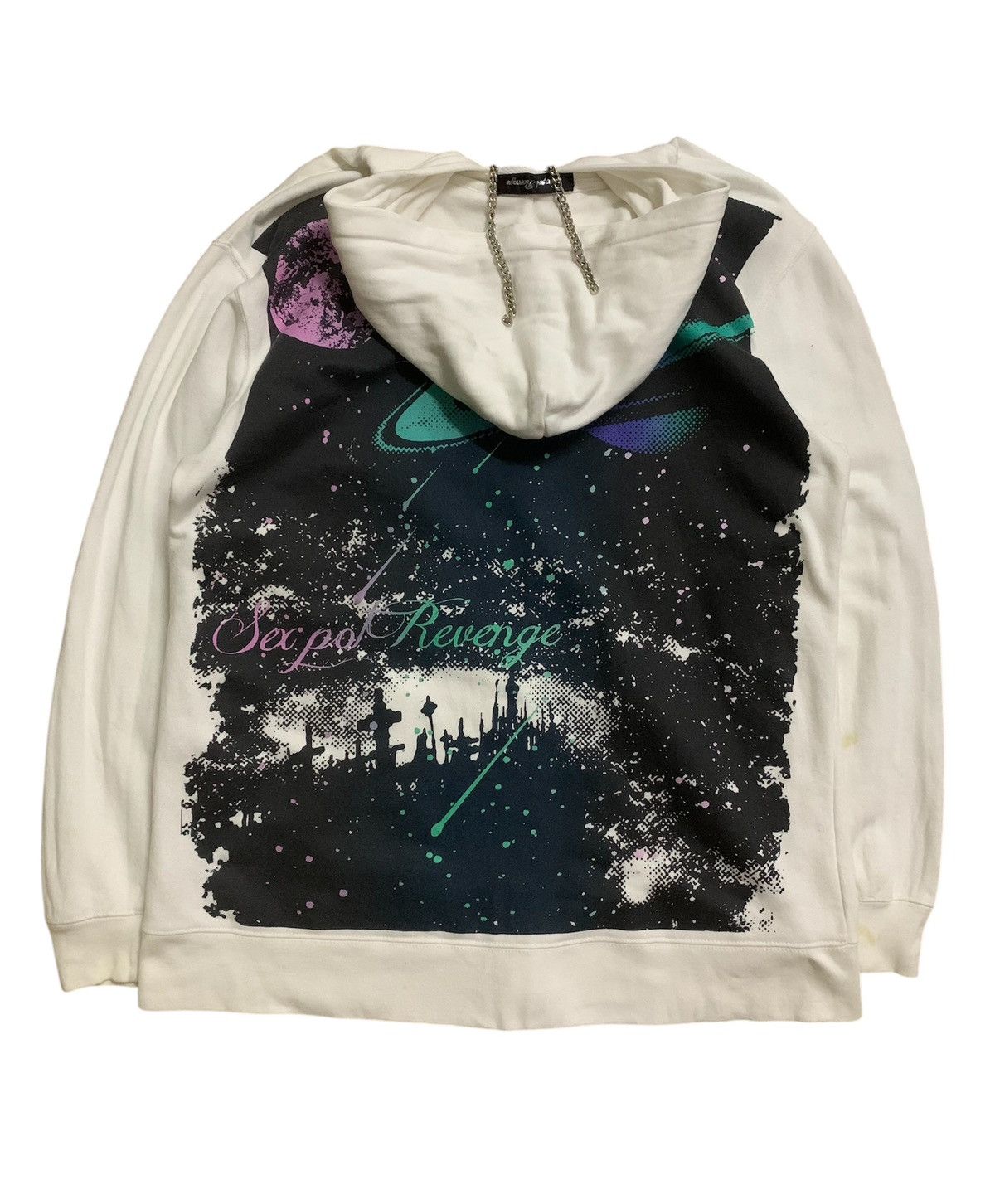 Sex Pot ReVeNGe 💥Vtg Japanese Sexpot Revange Zipper Hoodie Size US L / EU 52-54 / 3 - 2 Thumbnail