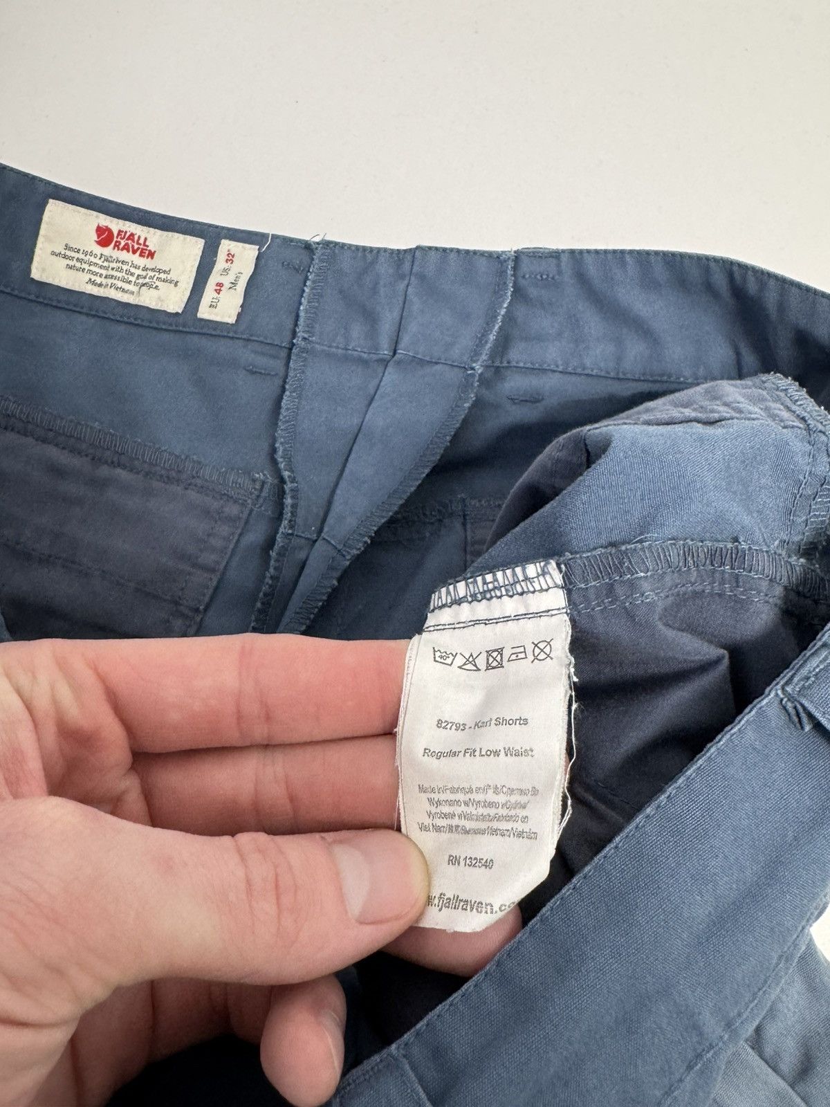 Fjallraven × Vintage Fjallraven Vintage Cargo Shorts G-1000 Size US 32 / EU 48 - 12 Thumbnail